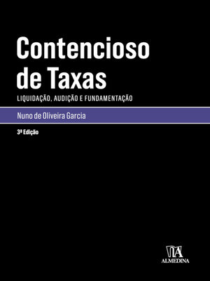 cover image of Contencioso de Taxas--3ª Edição